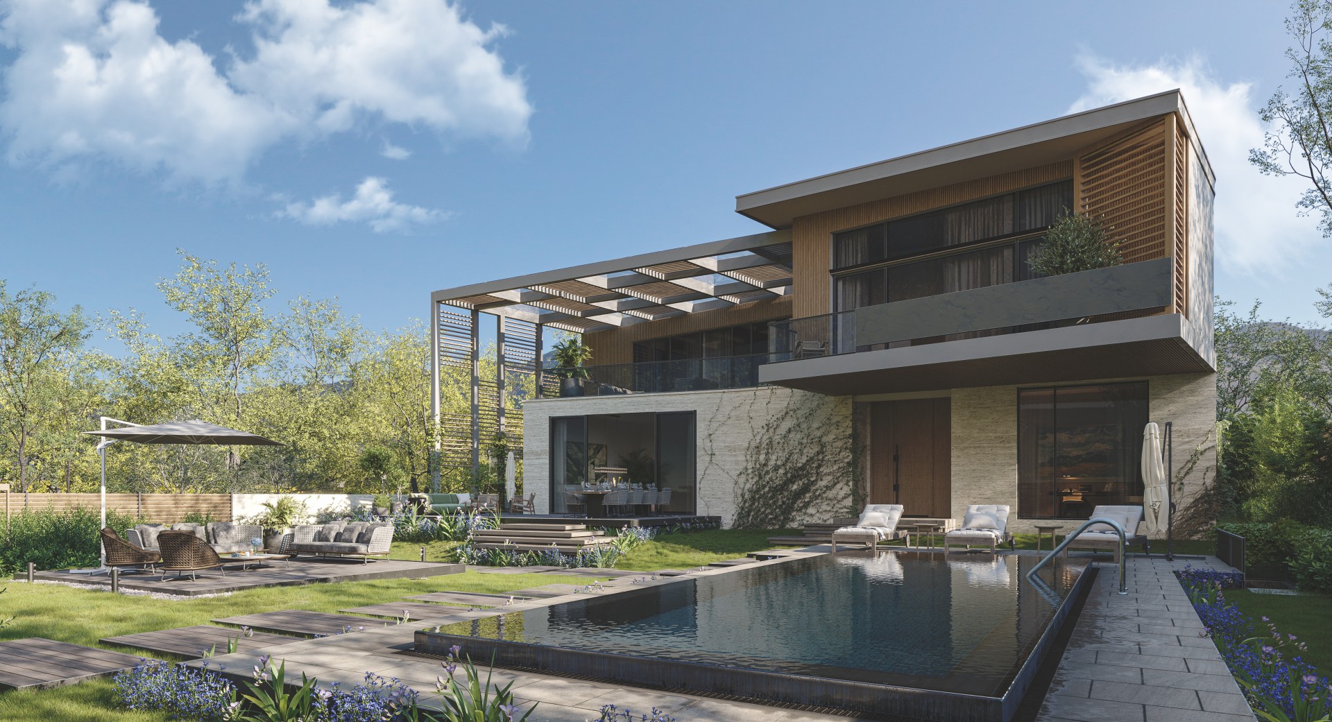 Architectural Design of Private House - Private Residence Saguramo