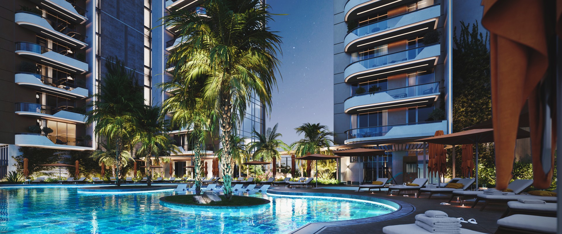 architectural project - The Orchard Place Complex