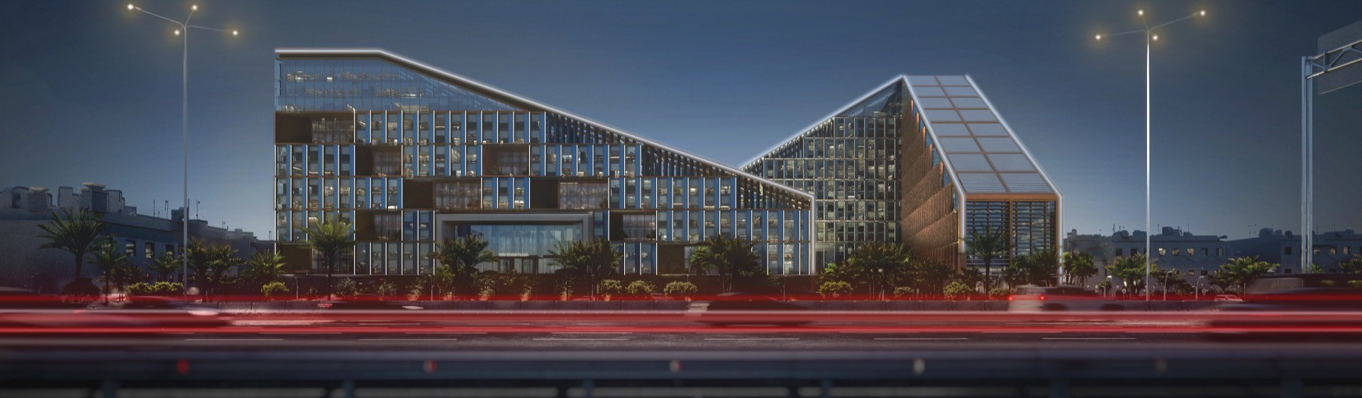 The architecture of office spaces - Abu Dhabi Office