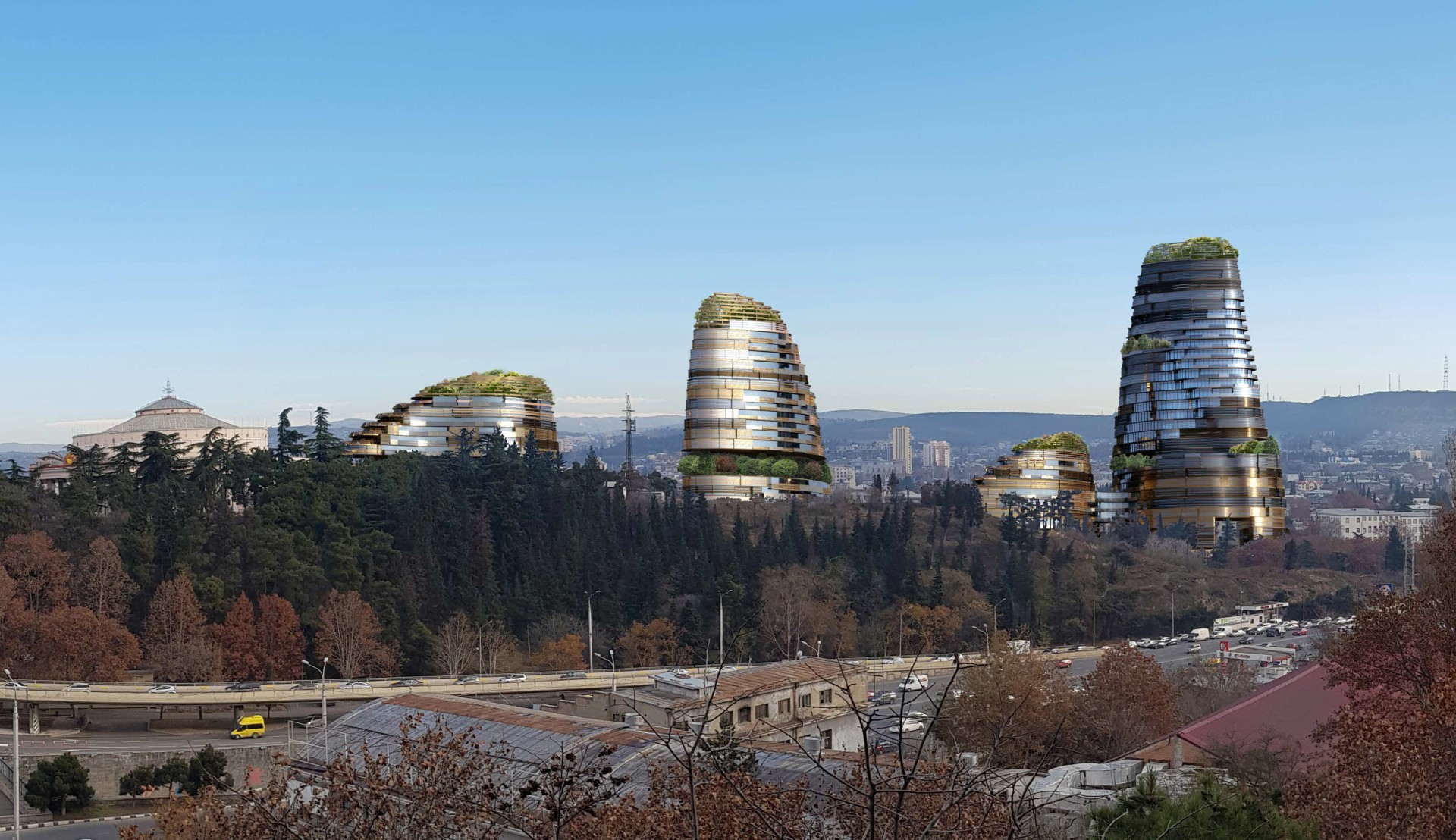 Modern Architecture - Aragvi Multifunctional Center