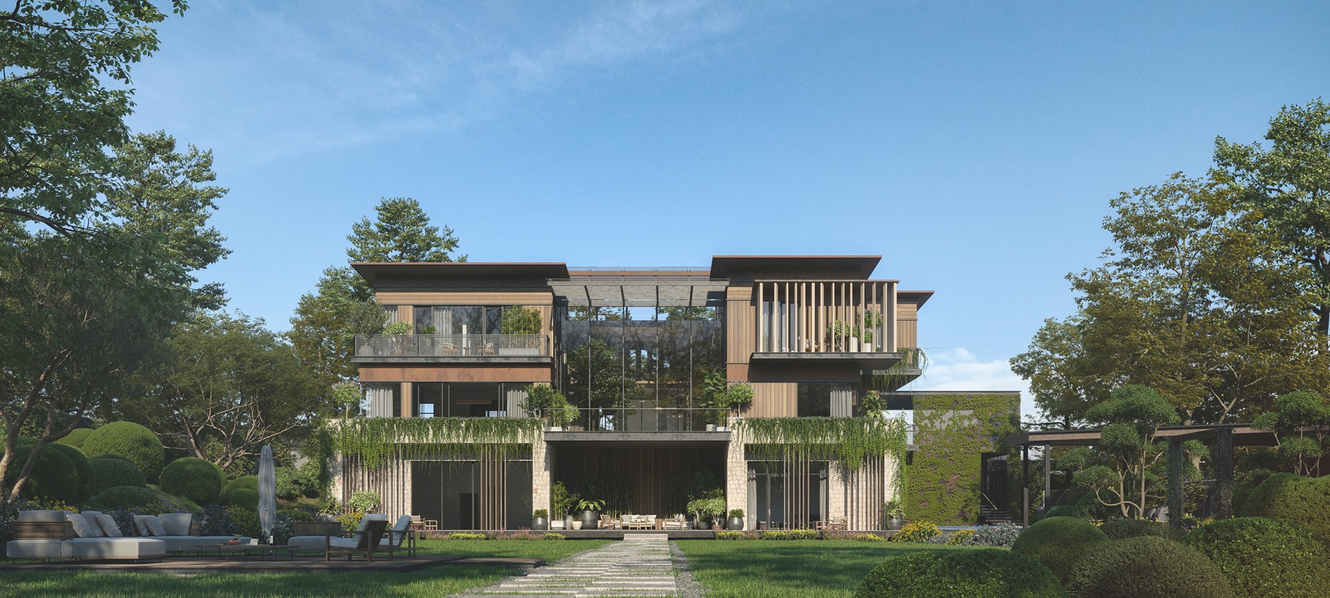 green architecture - Biophilic House