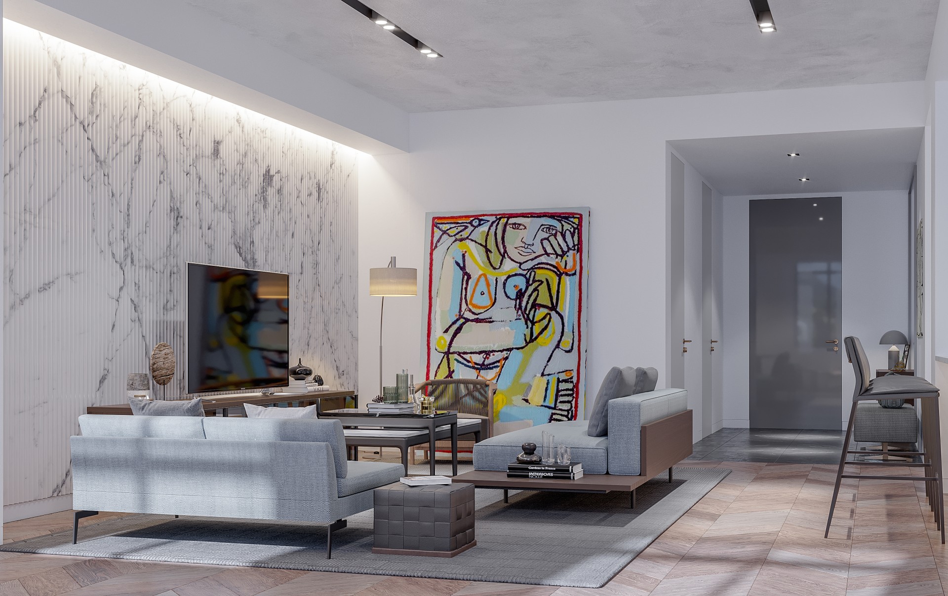 Apartment Interior Design - Chavchavadze Apartment