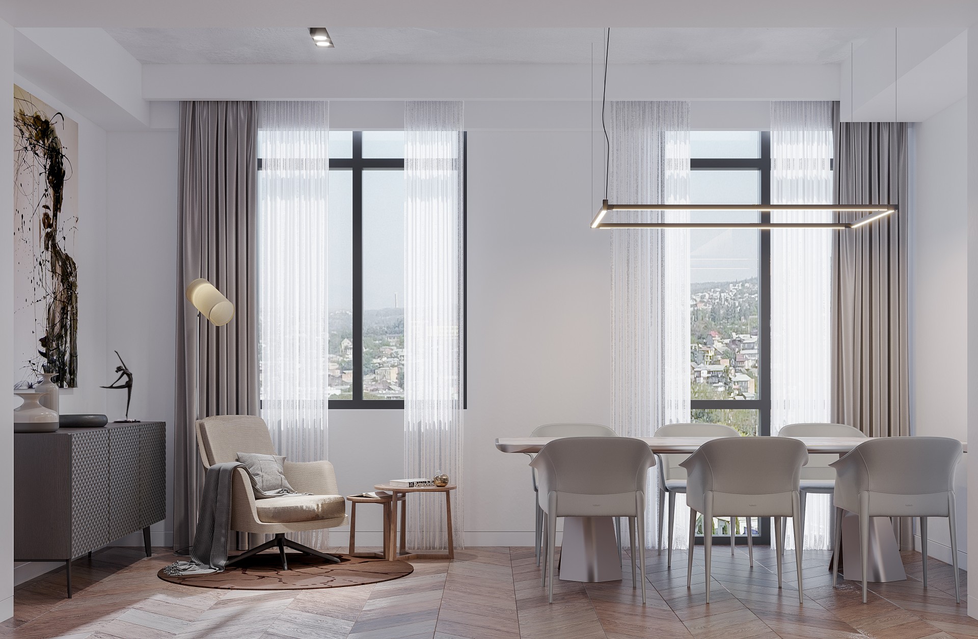 Apartment Interior Design - Chavchavadze Apartment