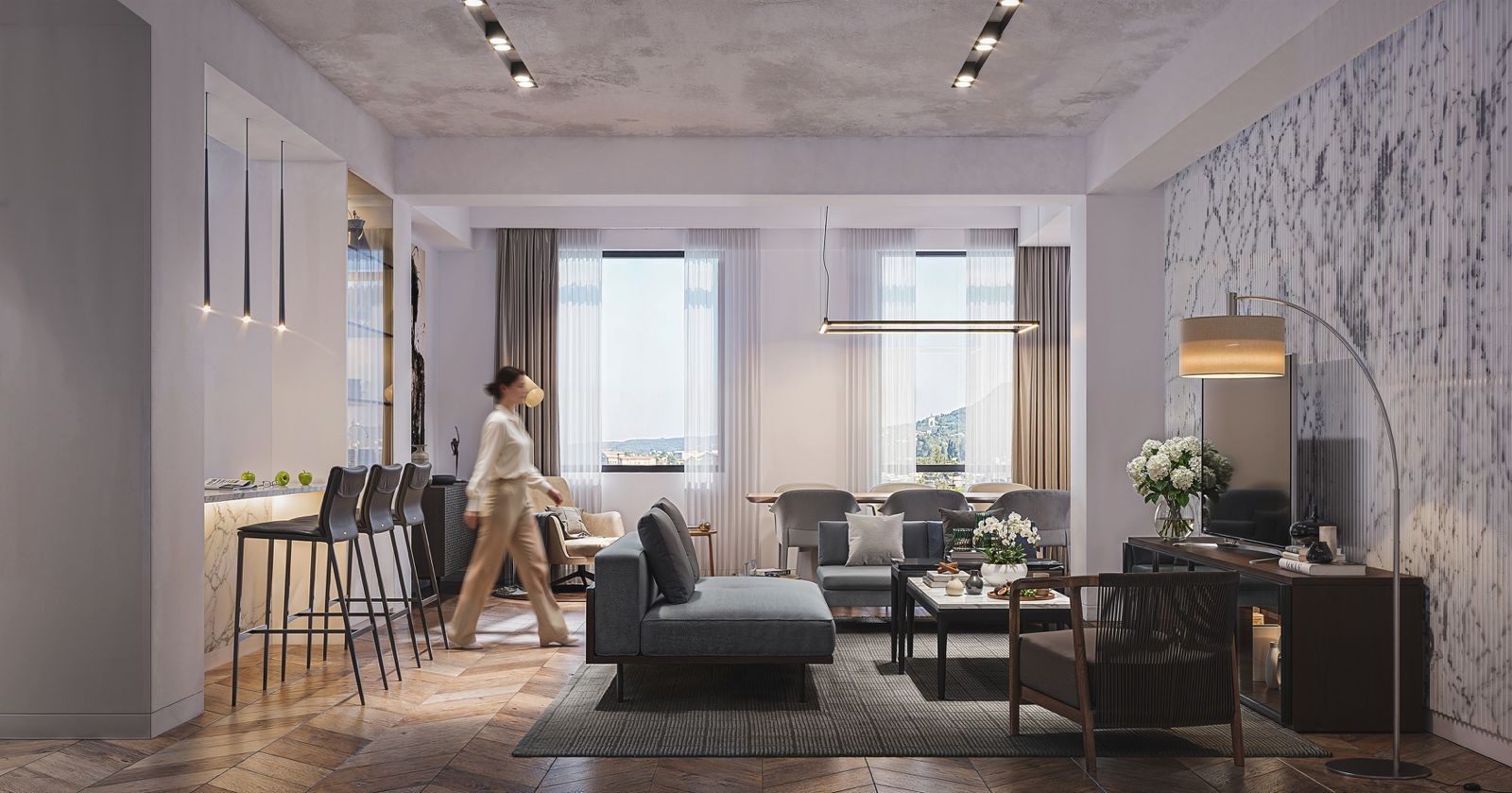 Apartment Interior Design - Chavchavadze Apartment