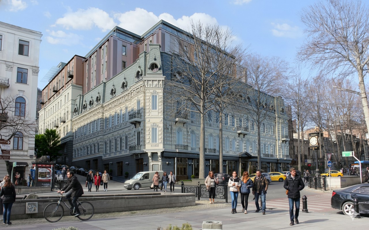 traditional architecture - Hyatt Rustaveli