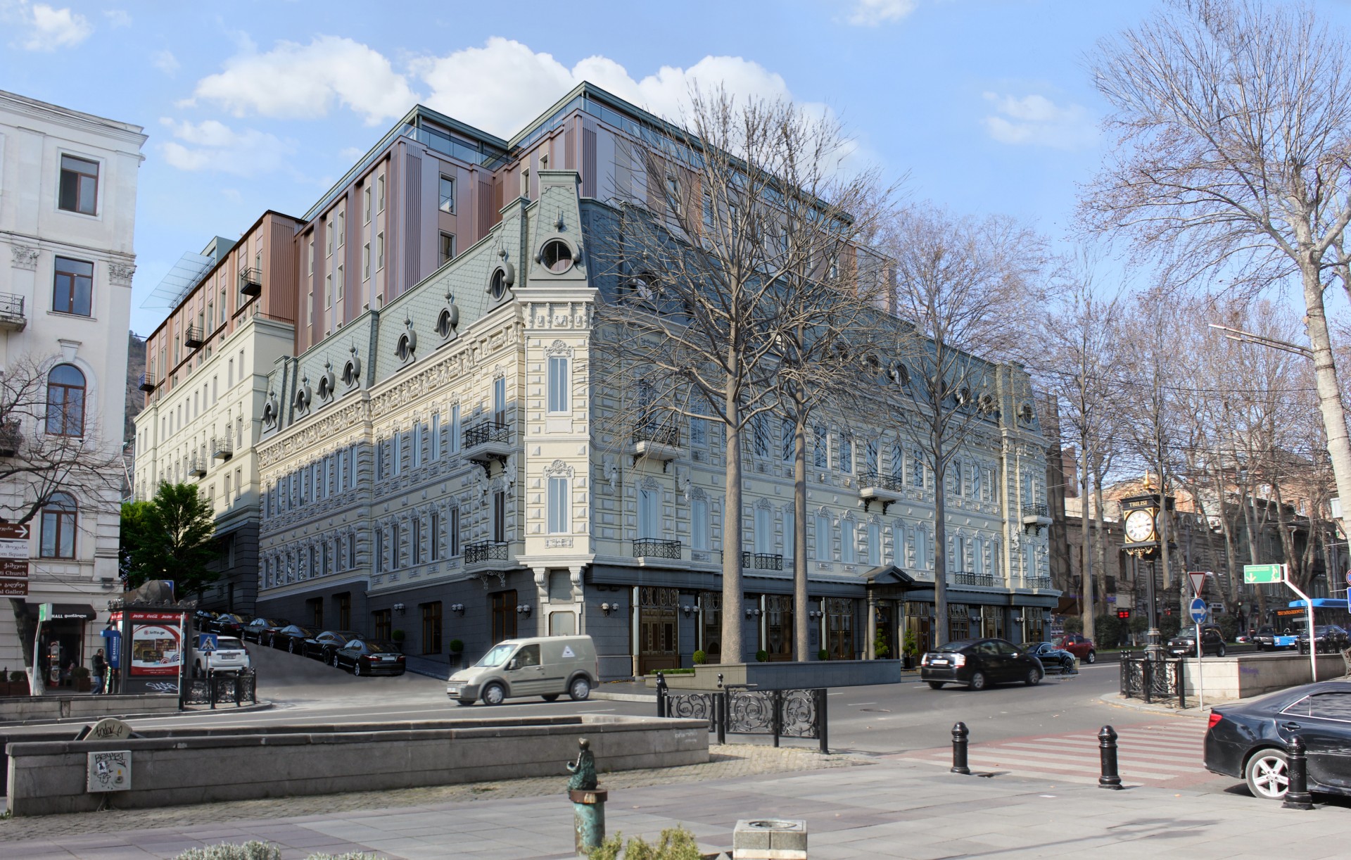 traditional architecture - Hyatt Rustaveli