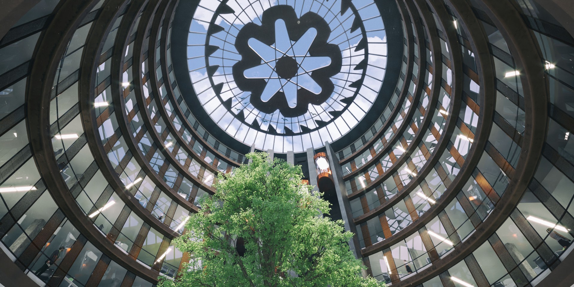 Sustainable Architectural design - National Bank of Georgia