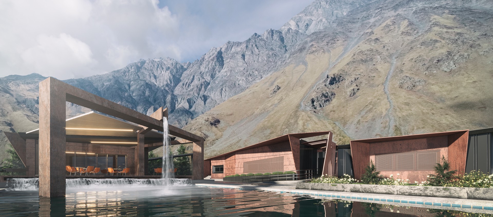 Specific Architectural Style - Pansheti Recreational Center