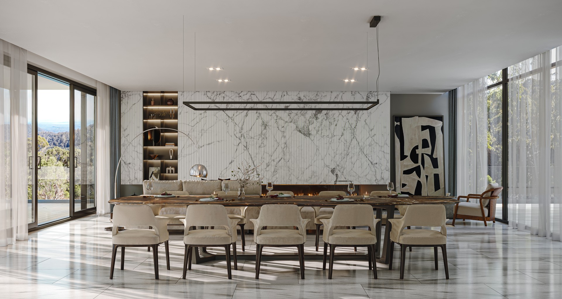 Interior design of this residential house -  Sydney