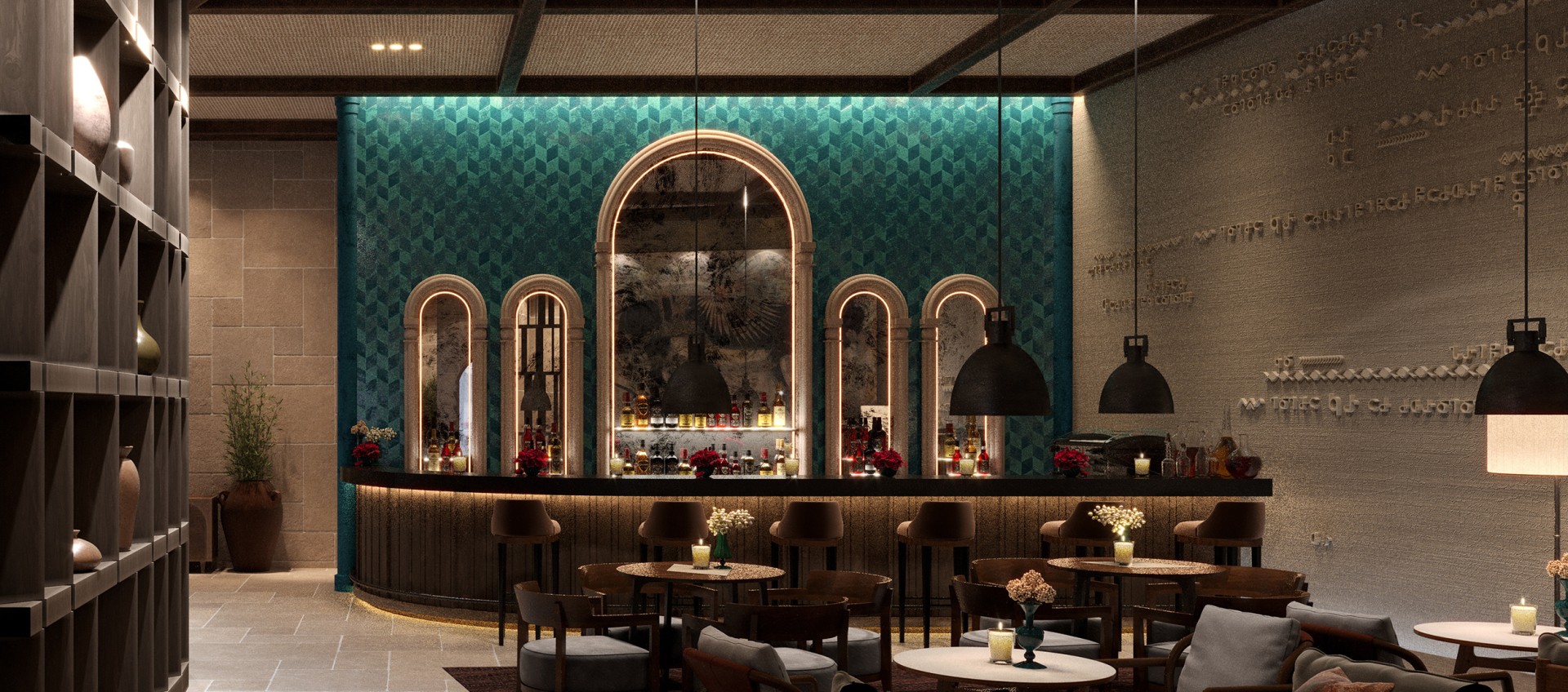 Modern Restaurant Architecture - Restaurant Mosavali