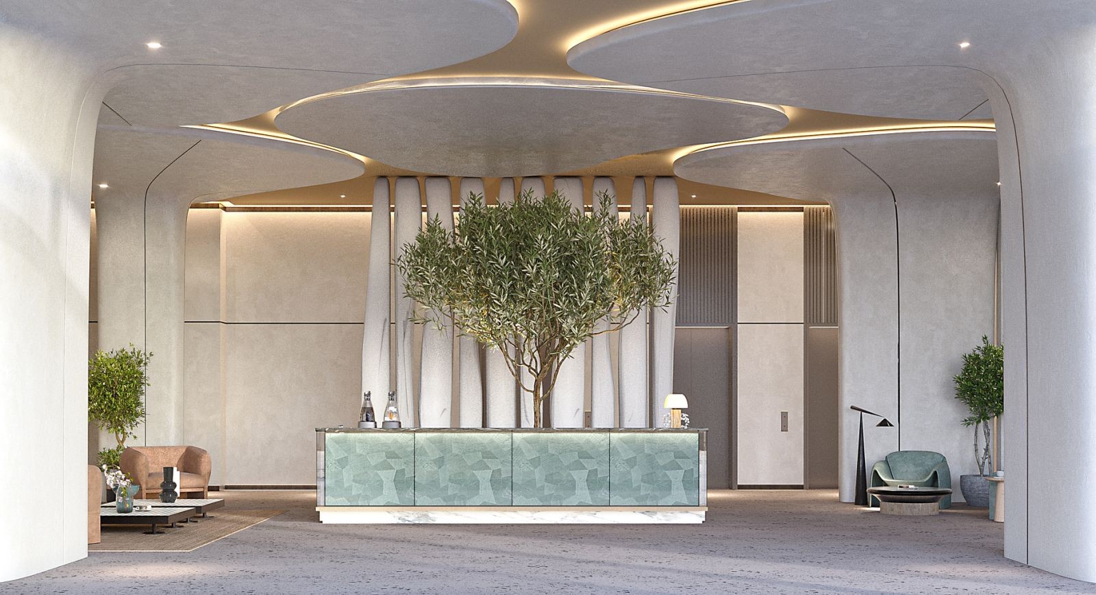 Interior Design - The Orchard Place Complex