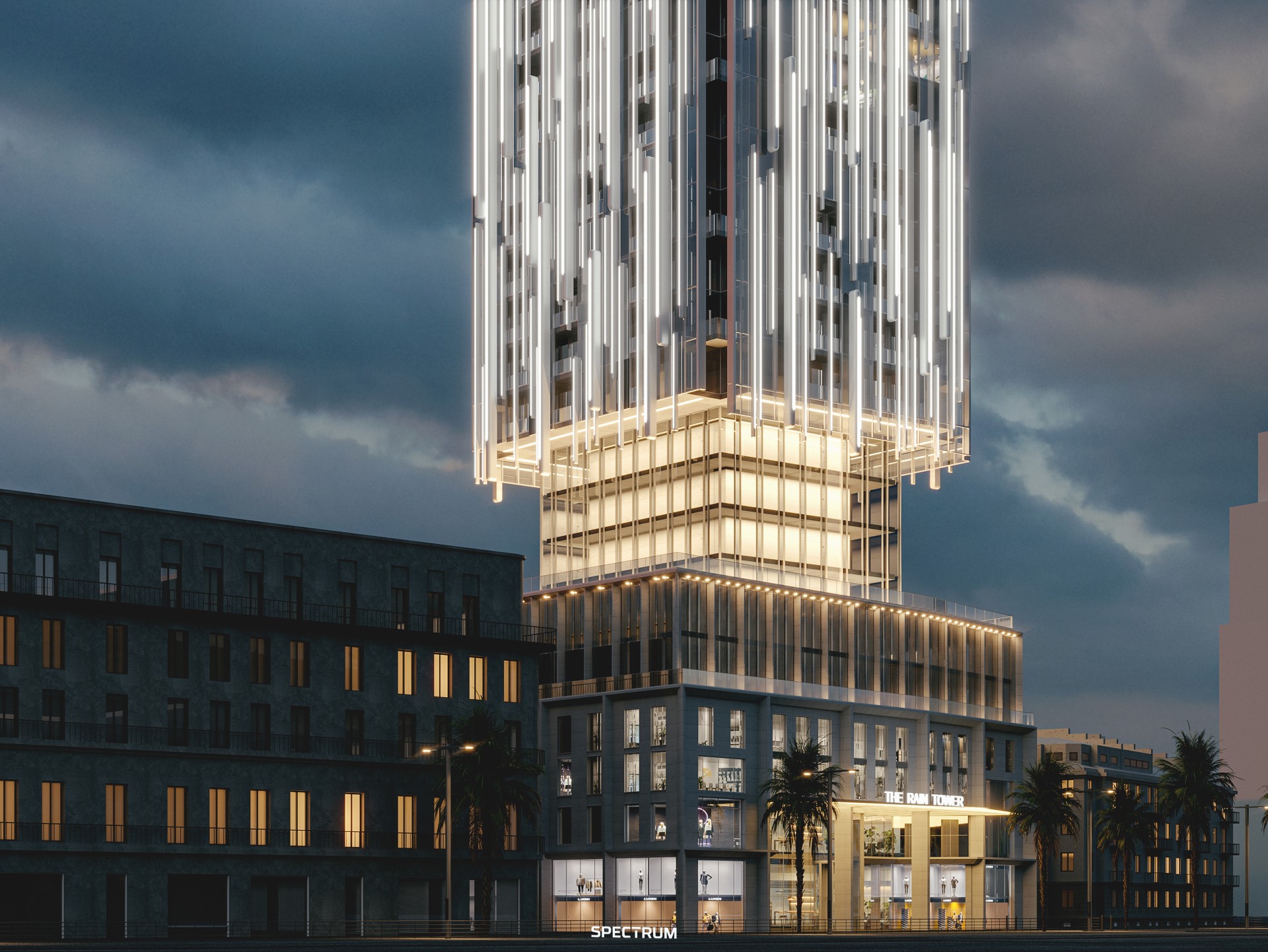 Contemporary Architecture - The Rain Tower