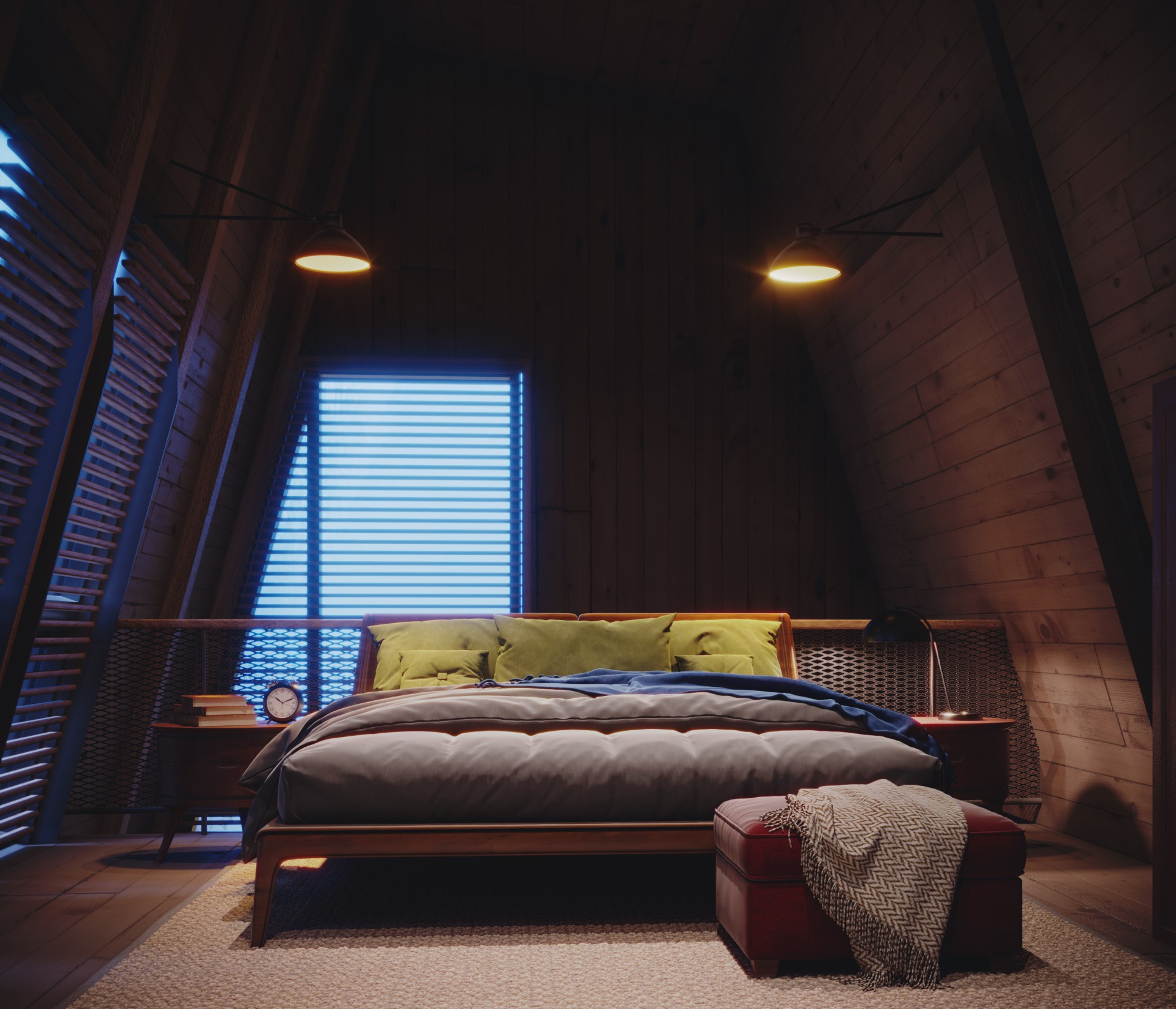 wooden cottage design - Wooden Cabin