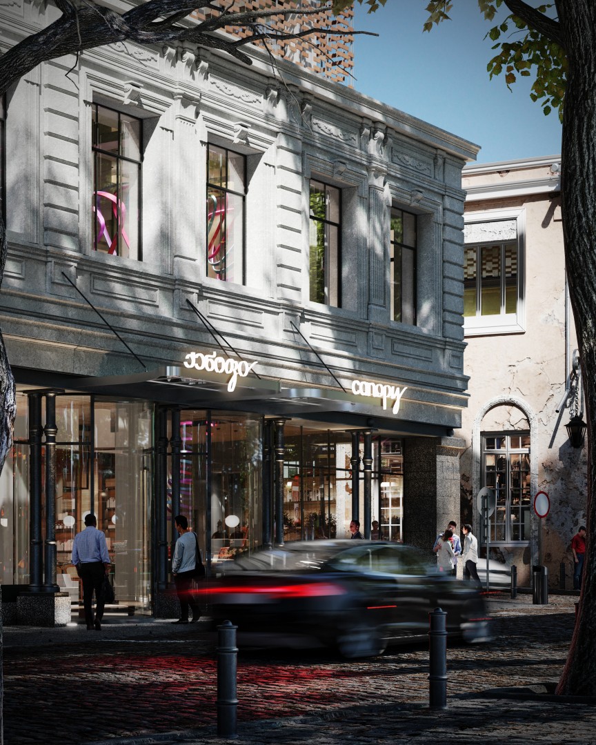 Modern Architecture - Canopy by Hilton