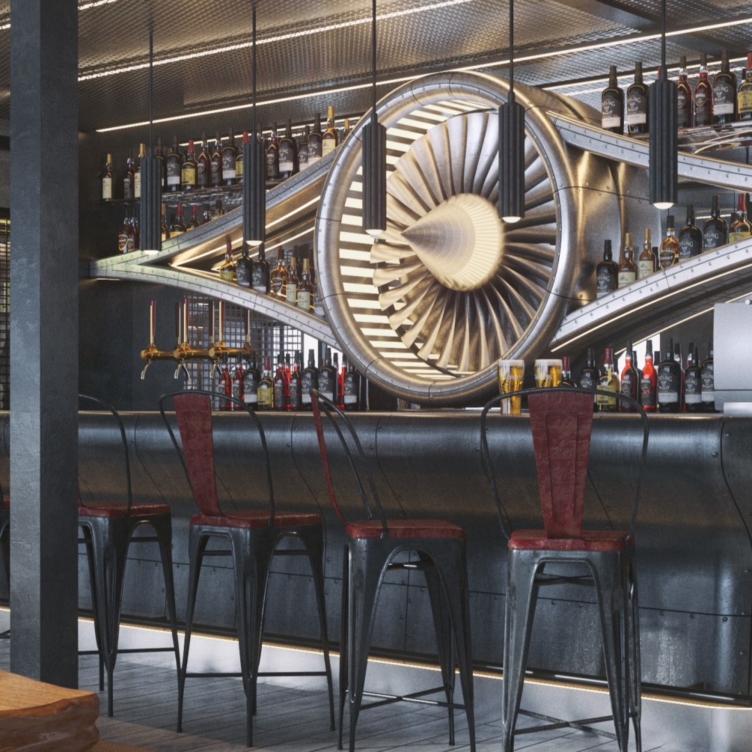 Architectural Design - Restaurant Aviator